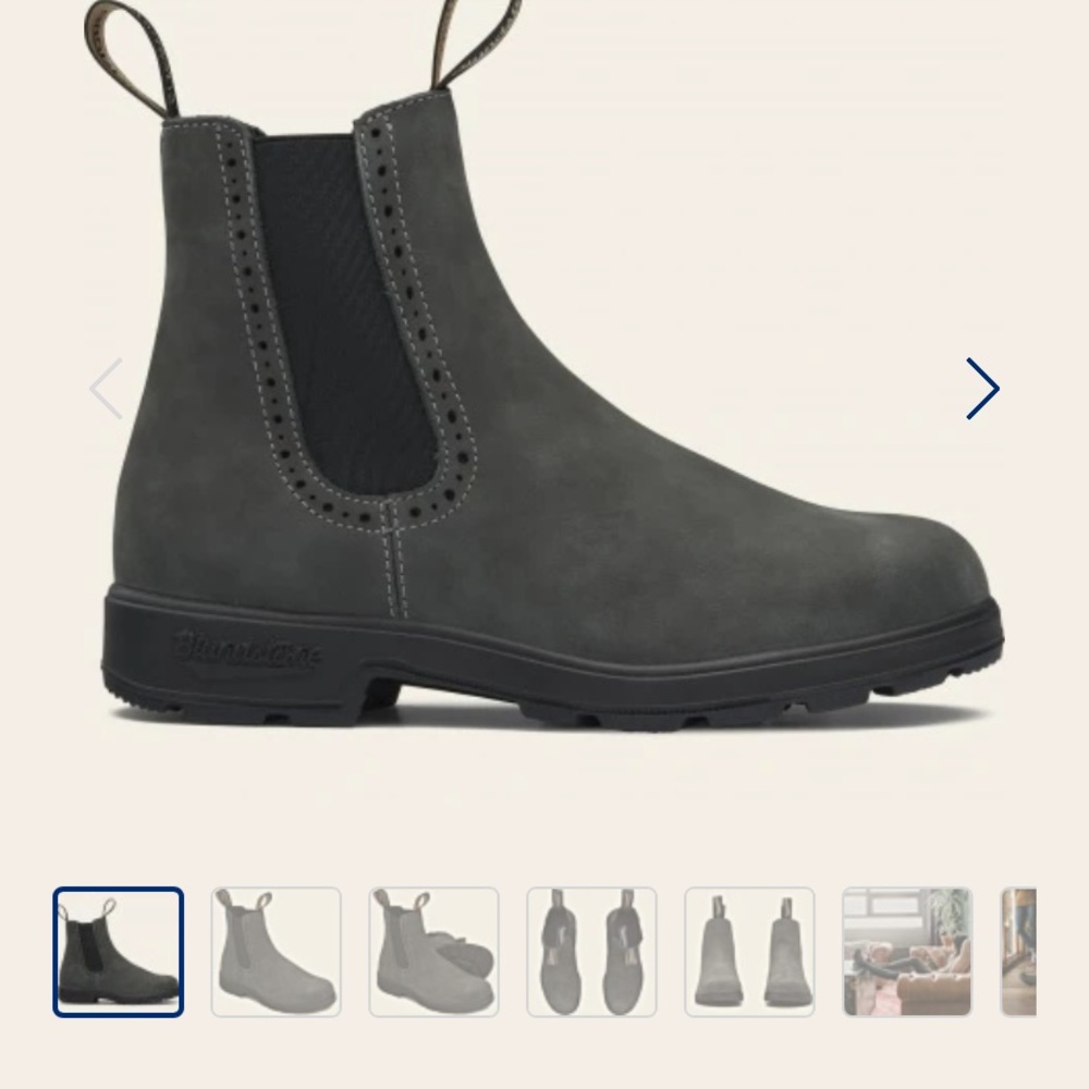 SOLD Blundstone Rustic Black Boots